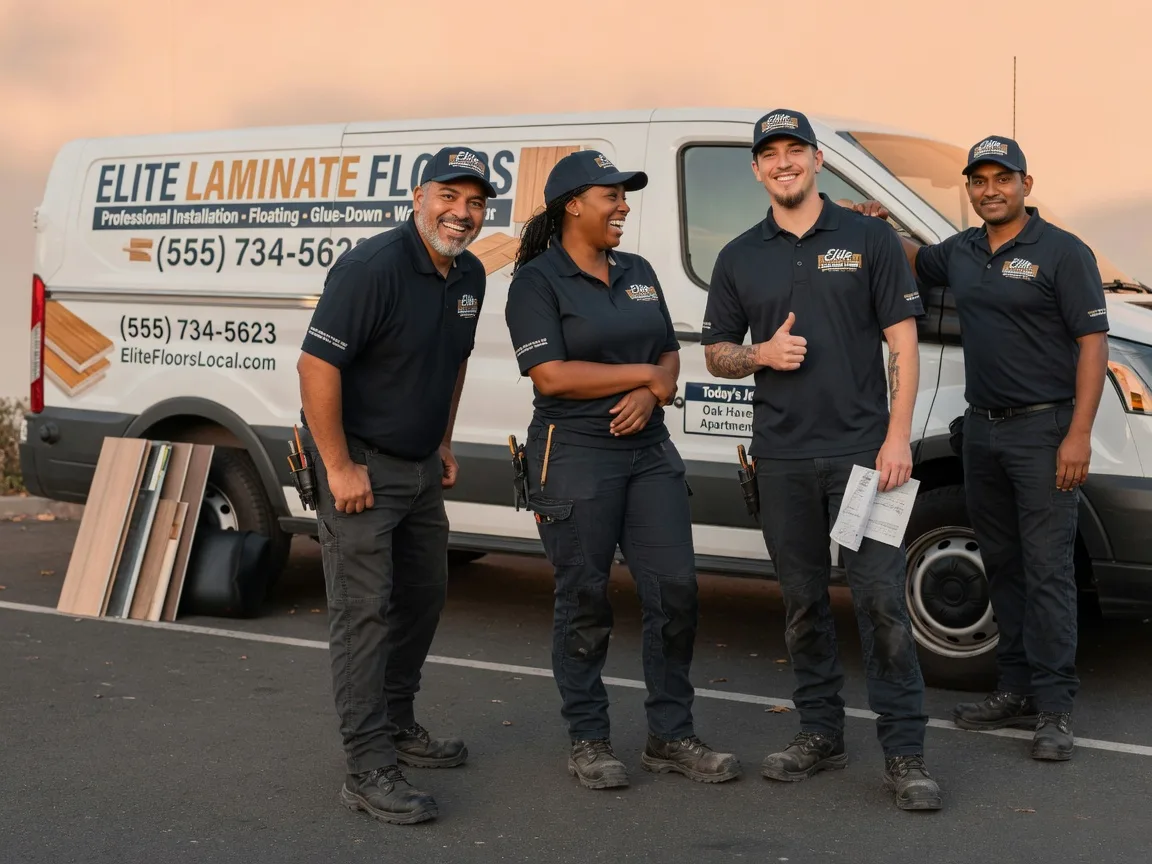 Laminate flooring installation company in Aubrey, AR
